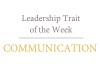 communication